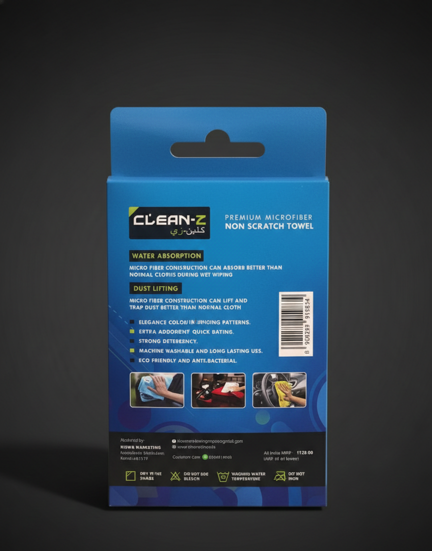 310 GSM Premium Microfiber Towel Combo | Large + Small